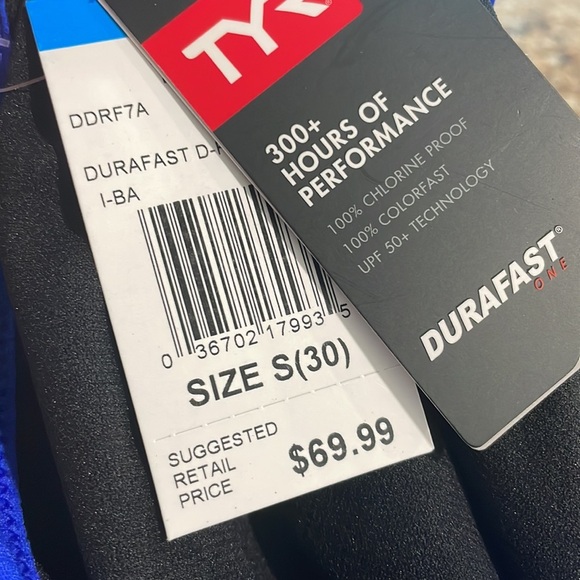 TYR Sport Women's Solid Diamondfit-A Swimsuit NEW - Picture 8 of 8